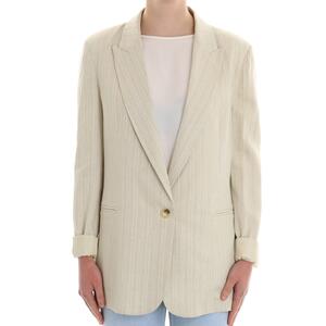 GIACCA GESSATA VICOLO BEIGE